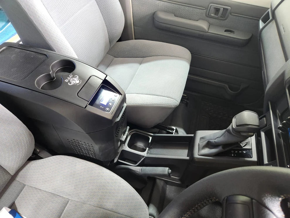 D.A.G LC79 AUTO(2.8) 10L CONSOLE FRIDGE BRACKET (WITH LOCK SAFE) D/C