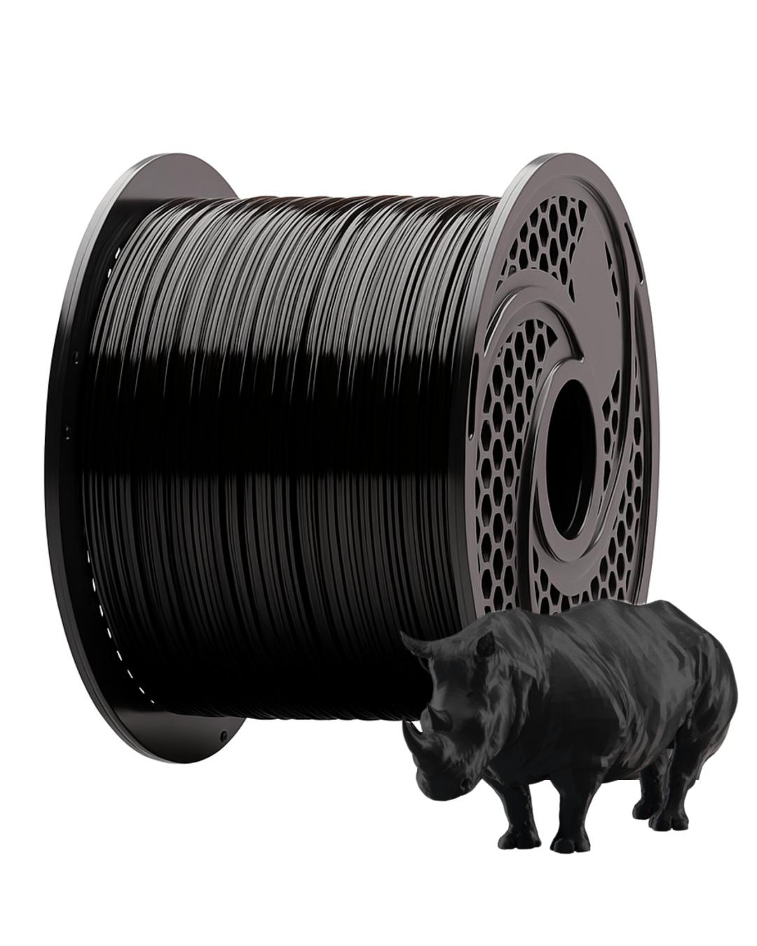 SA Filament - PETG SPEED Black Filament 2.5kg, 1.75mm