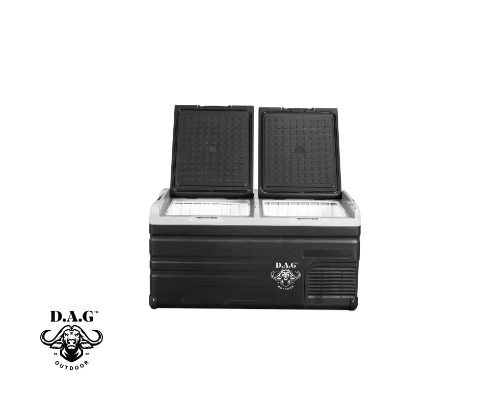 D.A.G 95L DOUBLE DOOR FRIDGE