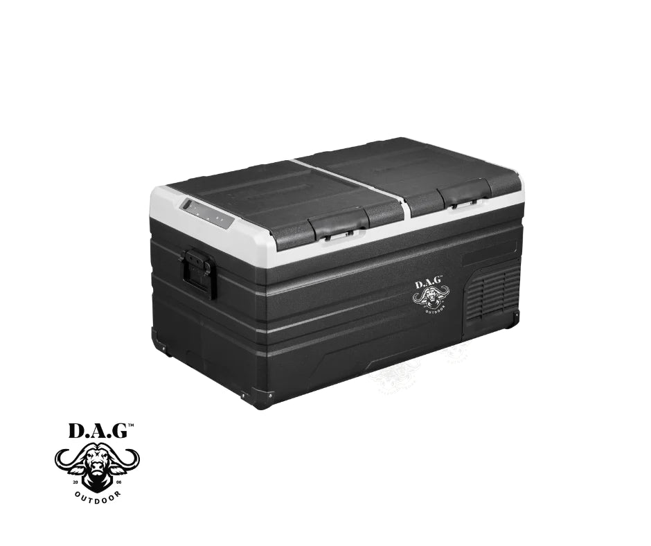 D.A.G 95L DOUBLE DOOR FRIDGE