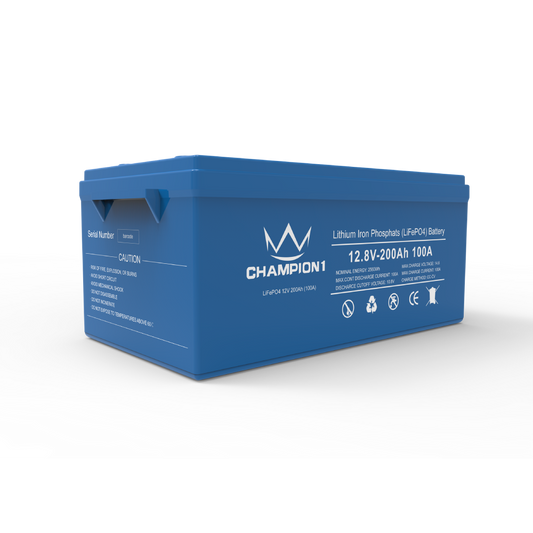 CHAMPION1 12.8V 200AH LITHIUM BATTERY