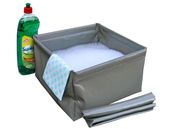 CAMP COVER BASIN FOLD-UP PVC