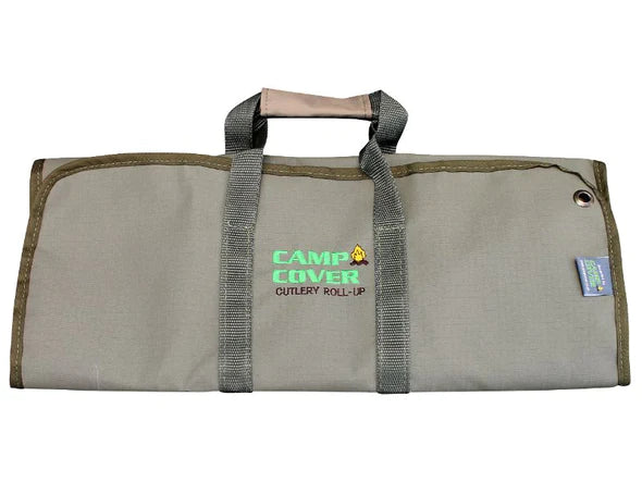 CAMP COVER CUTLERY ROLL-UP 4-SET RIPSTOP UNKNITTED