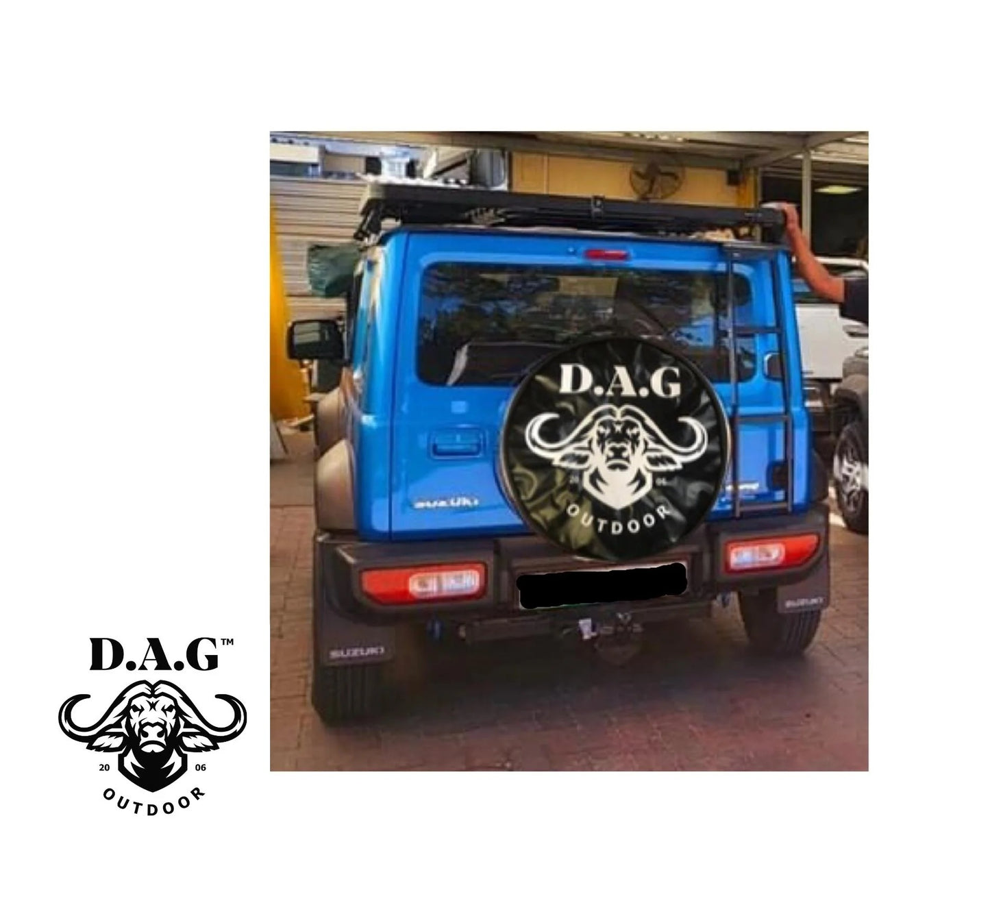 SUZUKI JIMNY SPARE WHEEL COVER D.A.G