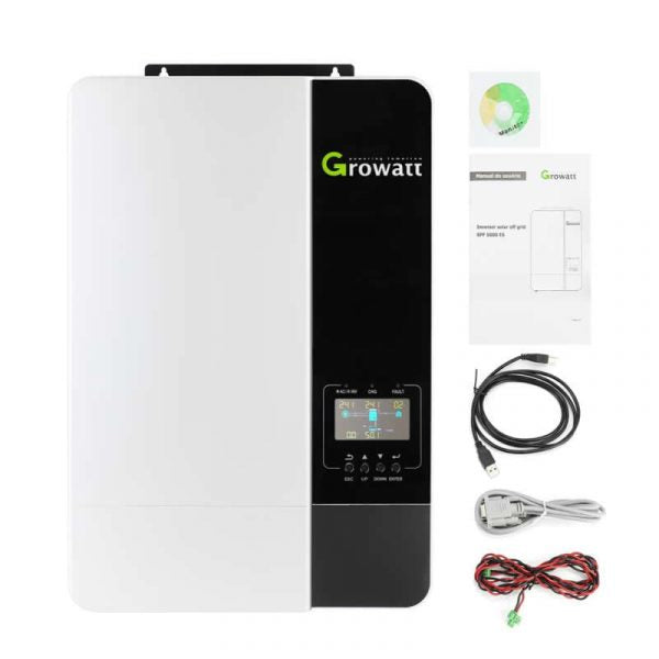 GROWATT SPF 5000 ES OFF GRID WIFI, 5KW, 48V