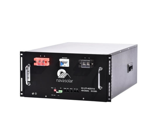 NAVASOLAR 48V 200AH LIFEPO4 RM BATTERY PACK WITH BMS