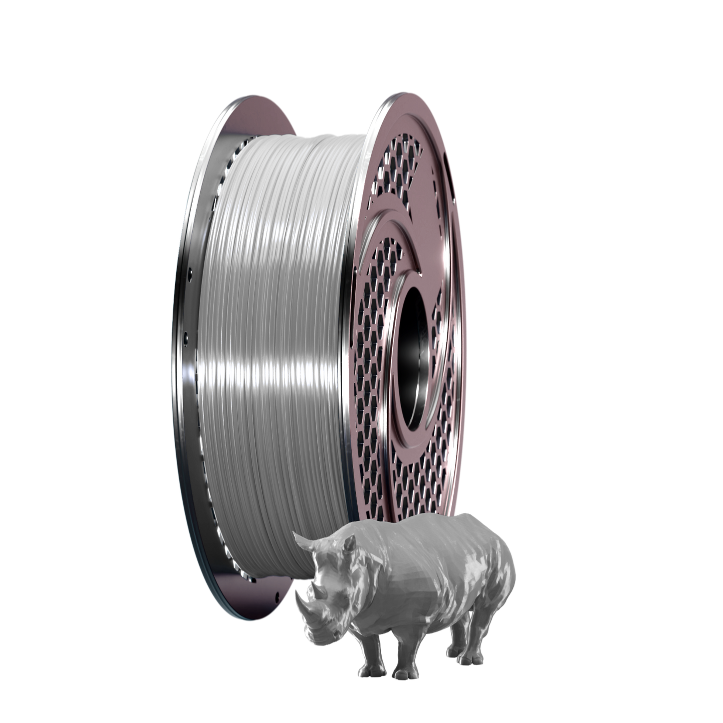 SA Filament -Silk PLA Plus Grey Filament 1kg, 1.75mm