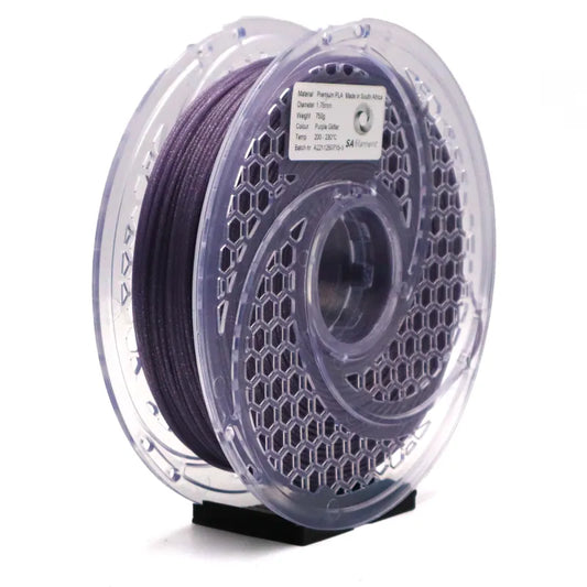 SA Filament -PLA Premium Glitter Purple Filament 750g, 1.75mm