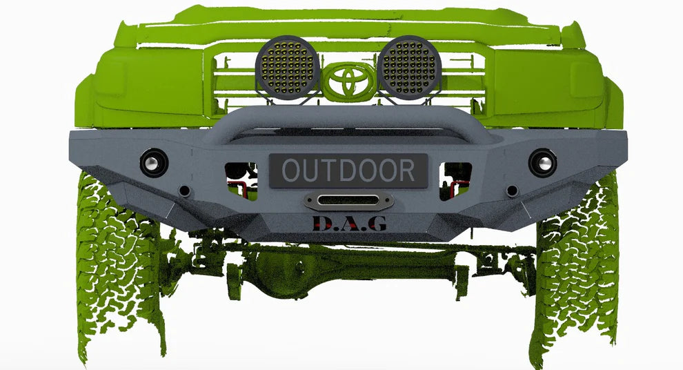 D.A.G HYBRID BULL BAR LC79 SERIES
