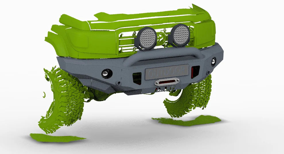 D.A.G HYBRID BULL BAR LC79 SERIES