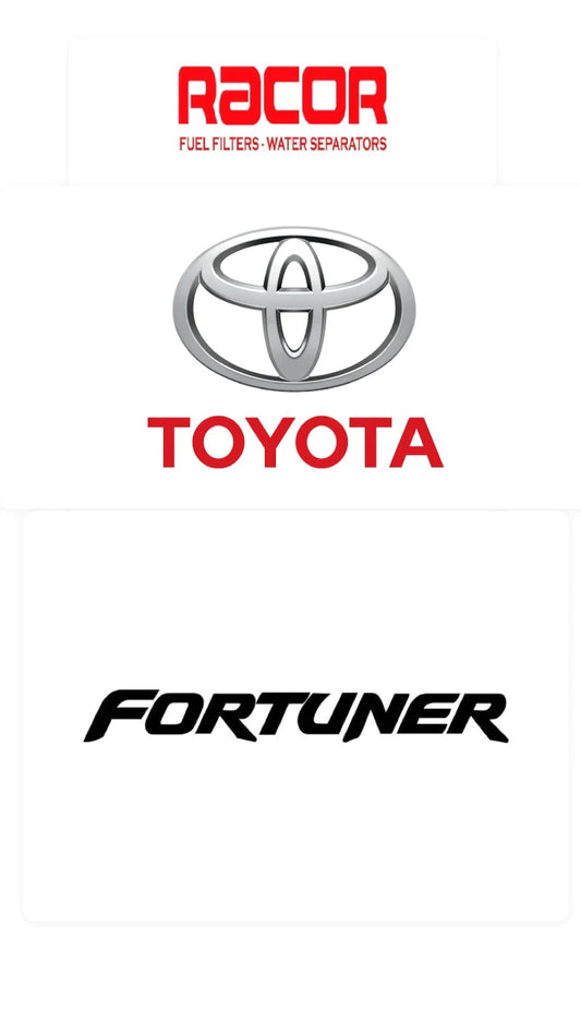 RACOR FUEL FILTERS-WATER SEPARATOR KIT TOYOTA PRADO & FORTUNER D4D