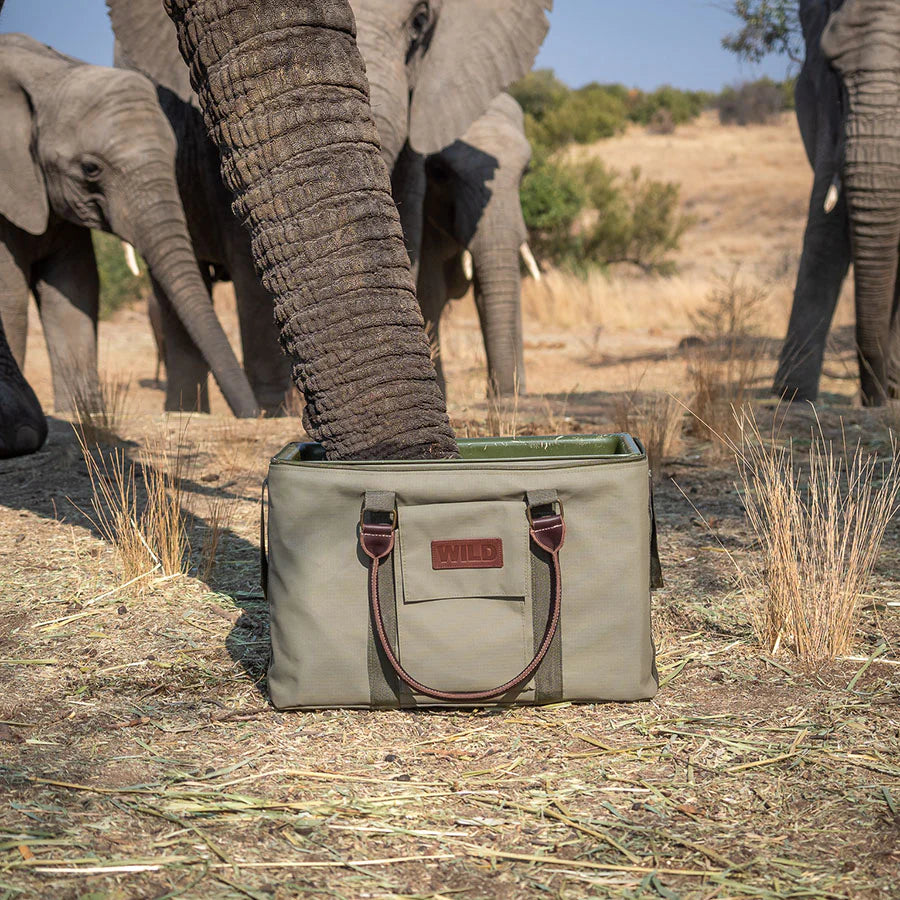 WILD COOLERS - SOFT SHELL 45 COOLER CAMO GREEN