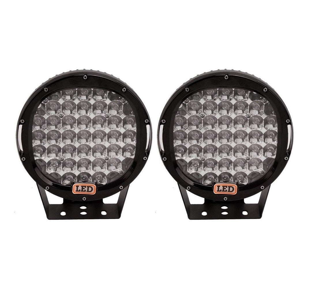 185W 9" LED SPOT LIGHTS PAIR