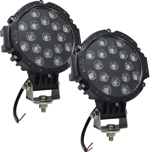 51W LED SPOTLIGHTS - PAIR