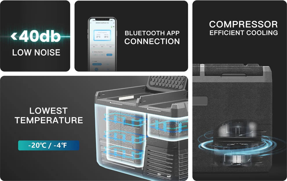 D.A.G 75L DOUBLE DOOR FRIDGE