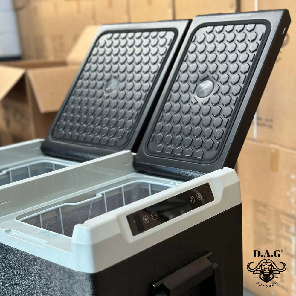 D.A.G 75L DOUBLE DOOR FRIDGE