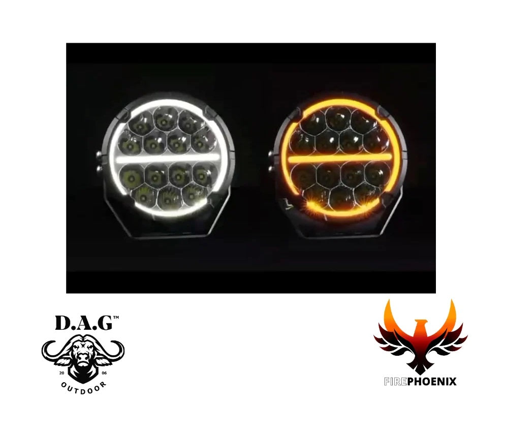 D.A.G FIREPHOENIX 6.5'' DRL LED SPOTLIGHT SET