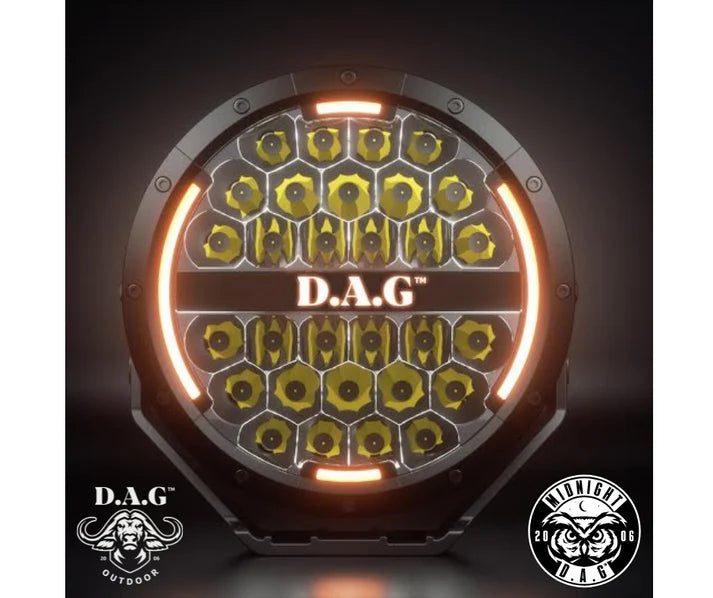 D.A.G MIDNIGHT 9" LED SPOTLIGHT SET