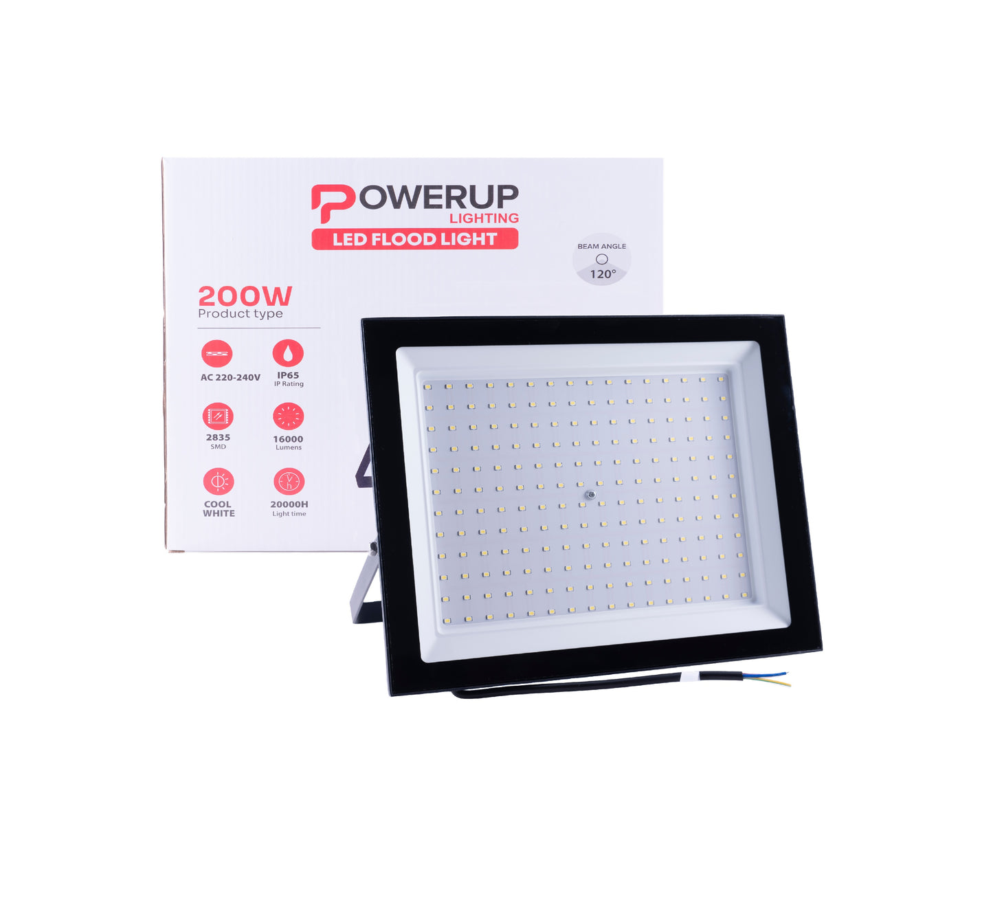 POWERUP FLOODLIGHT 200W / 20000LM