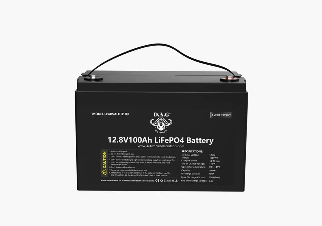 D.A.G 12.8V LITHIUM BATTERY 100Ah