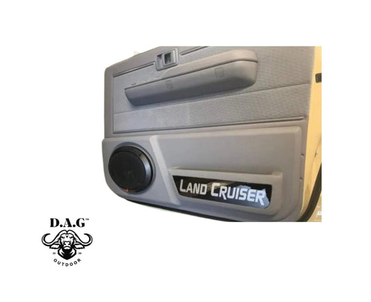 D.A.G LANDCRUISER FRONT DOOR SPEAKER PANNEL WITH POCKET