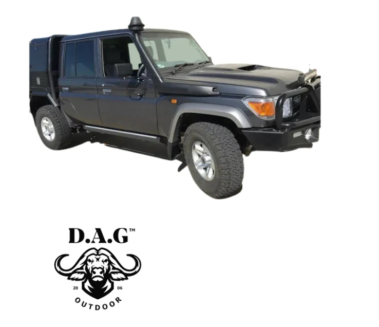 D.A.G LC 79 SERIES ELECTRIC SIDE STEPS (DOUBLE CAB)