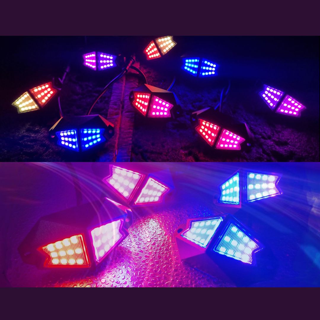 SVE AUTOMOTIVE RGB LED CHASING  ROCK LIGHTS