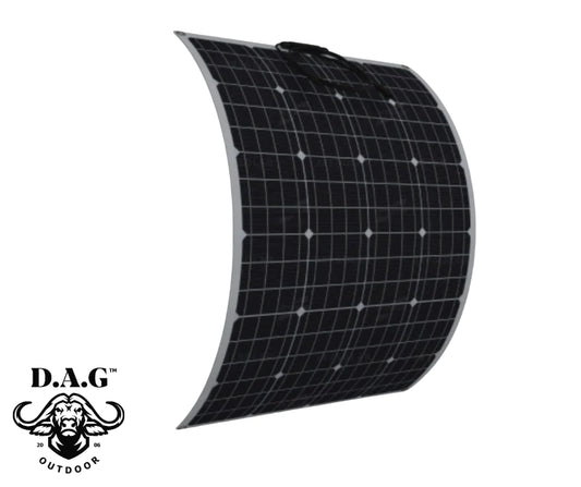 D.A.G MONOCRYSTALLINE 100 W 18V FLEXIBLE SOLAR PANEL