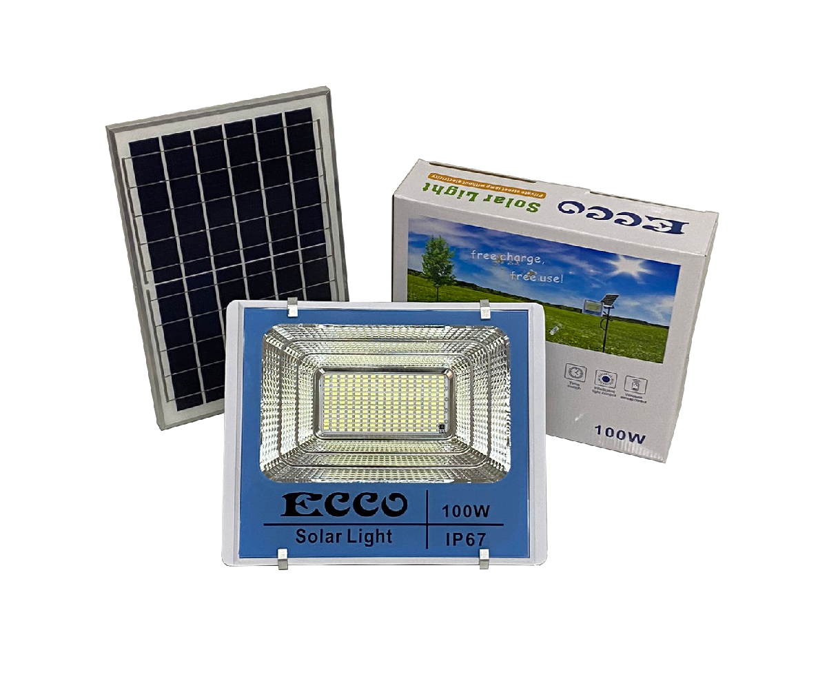 100W Solar Floodlight