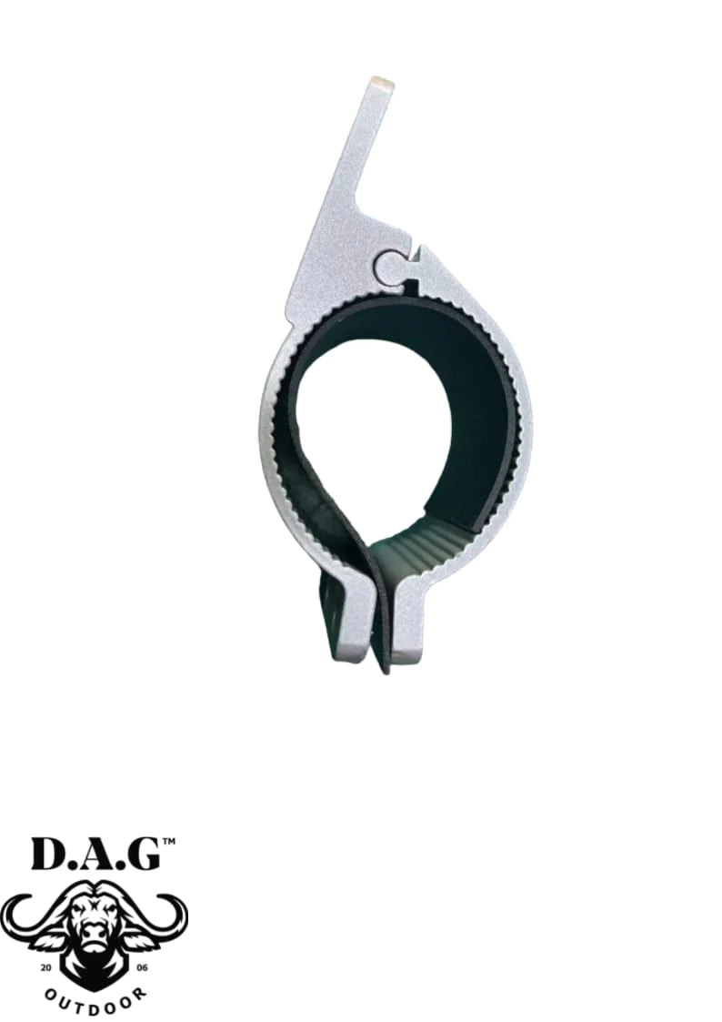 D.A.G 3" (76mm) SPOTLIGHT CLAMP SET - SILVER