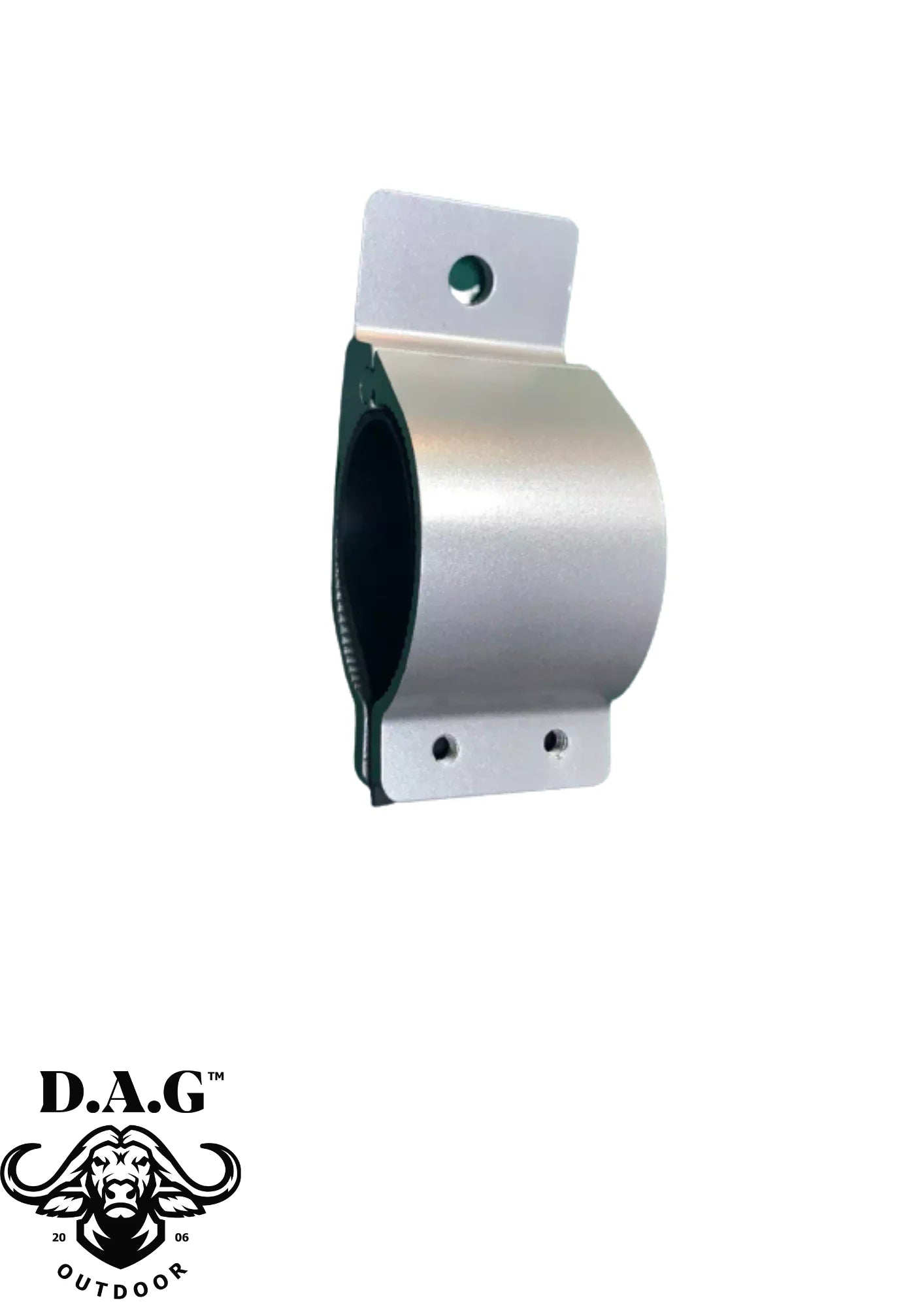D.A.G 3" (76mm) SPOTLIGHT CLAMP SET - SILVER