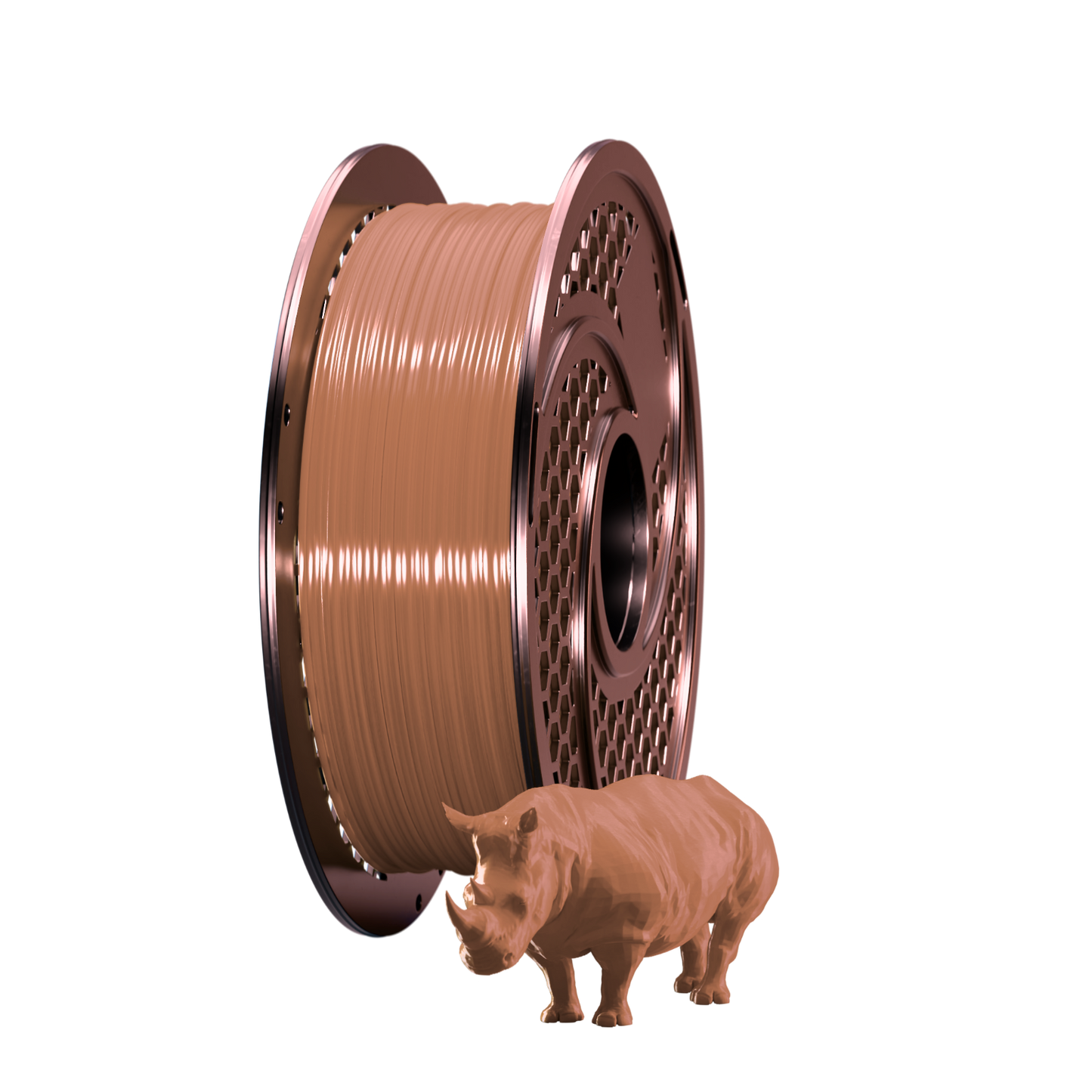 SA Filament -Silk PLA Plus Brown Filament 1kg, 1.75mm