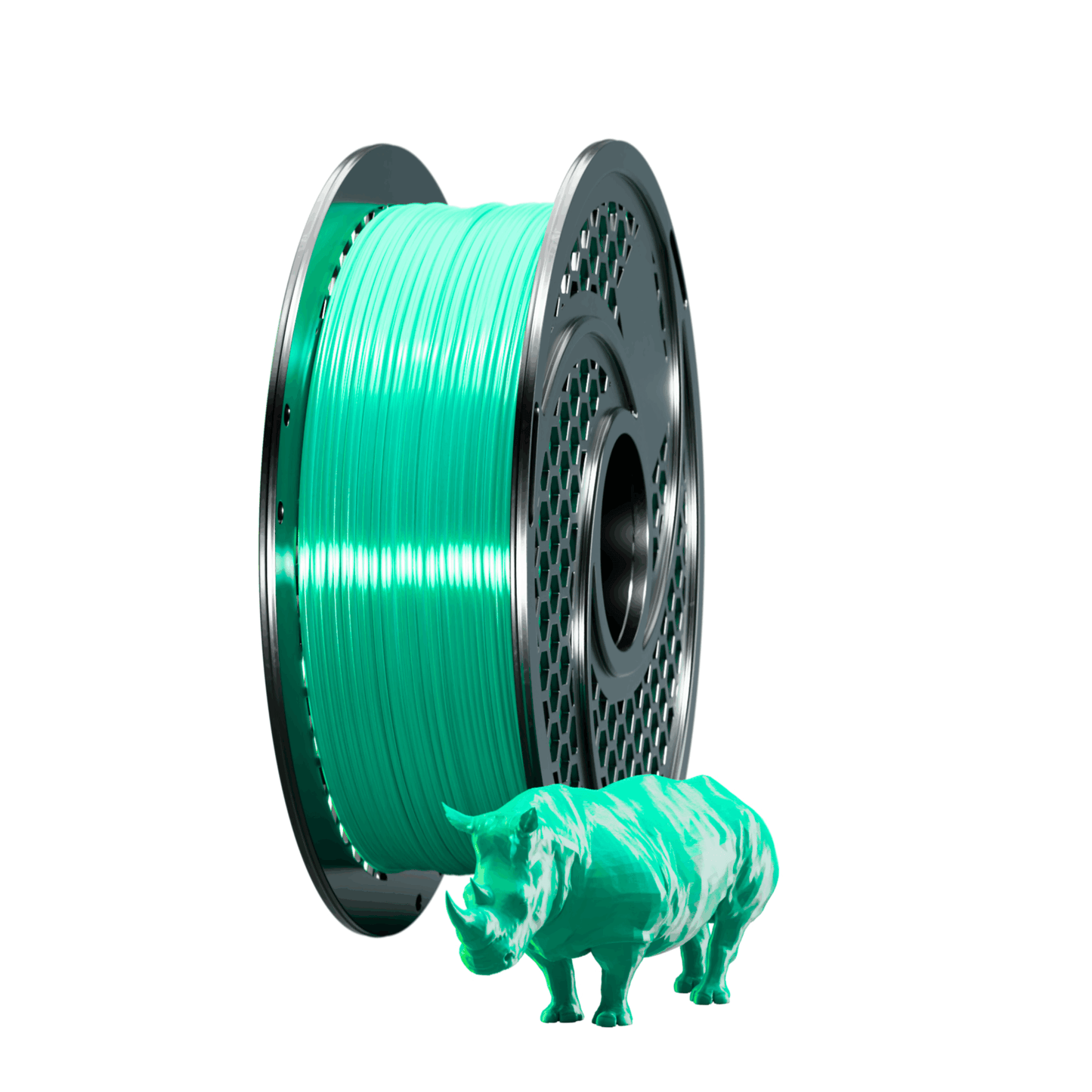 SA Filament -Silk PLA Plus Chrome Green Filament 1kg, 1.75mm