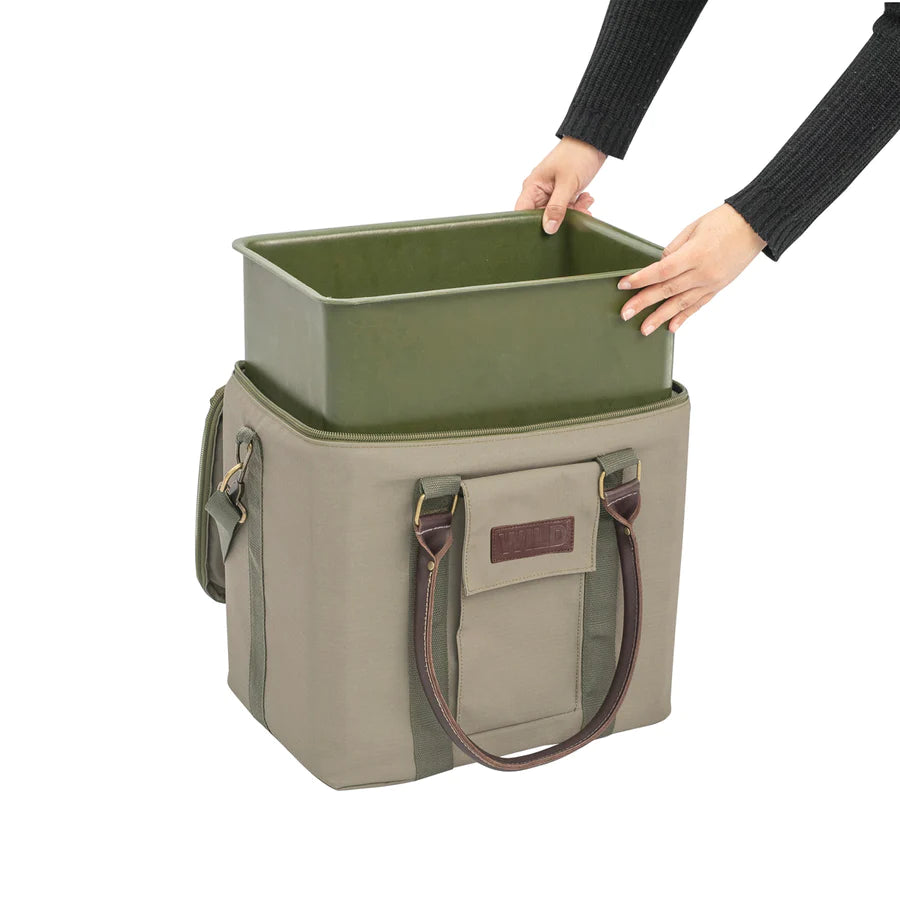 WILD COOLERS - SOFT SHELL 25 COOLER CAMO GREEN