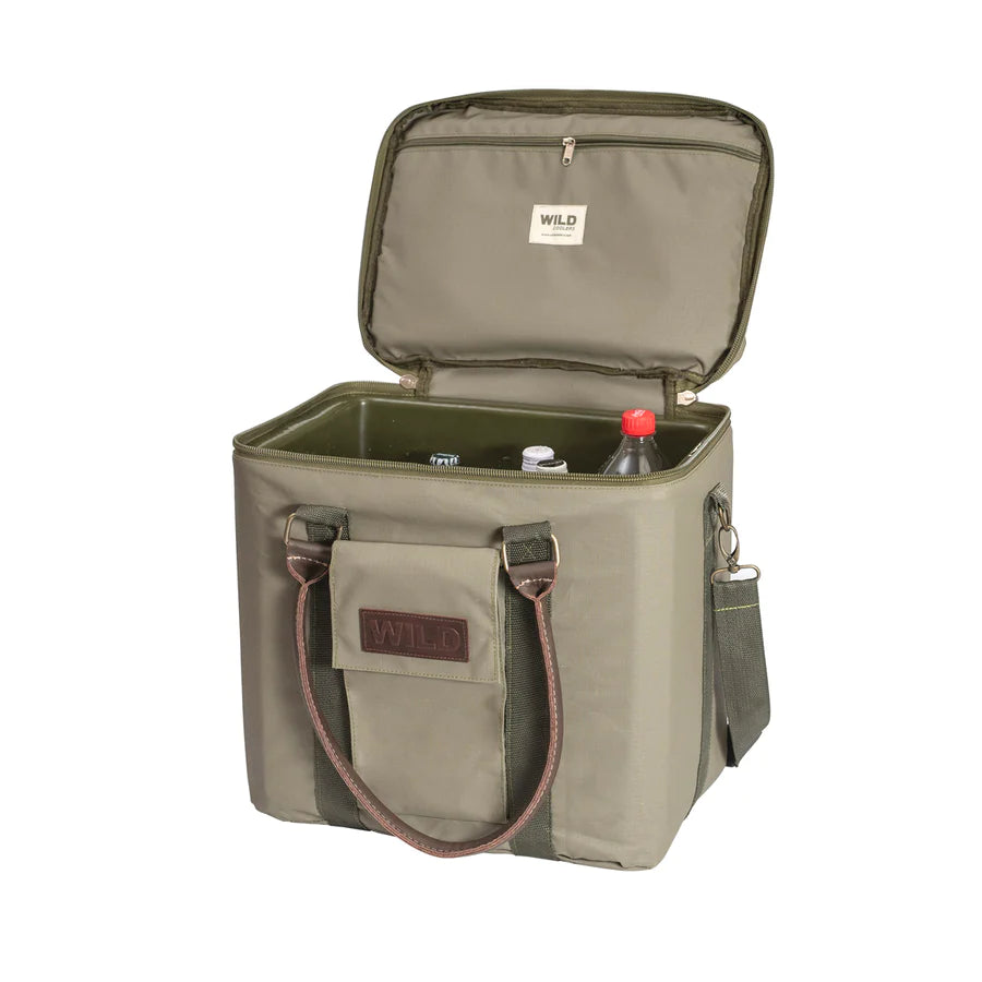 WILD COOLERS - SOFT SHELL 25 COOLER CAMO GREEN