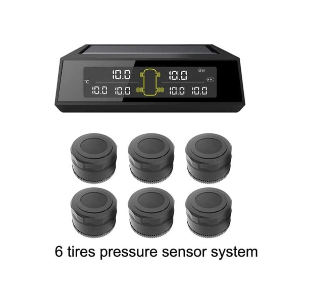 D.A.G UNIVERSAL SOLAR TPMS EXTERNAL 6 X WHEELS