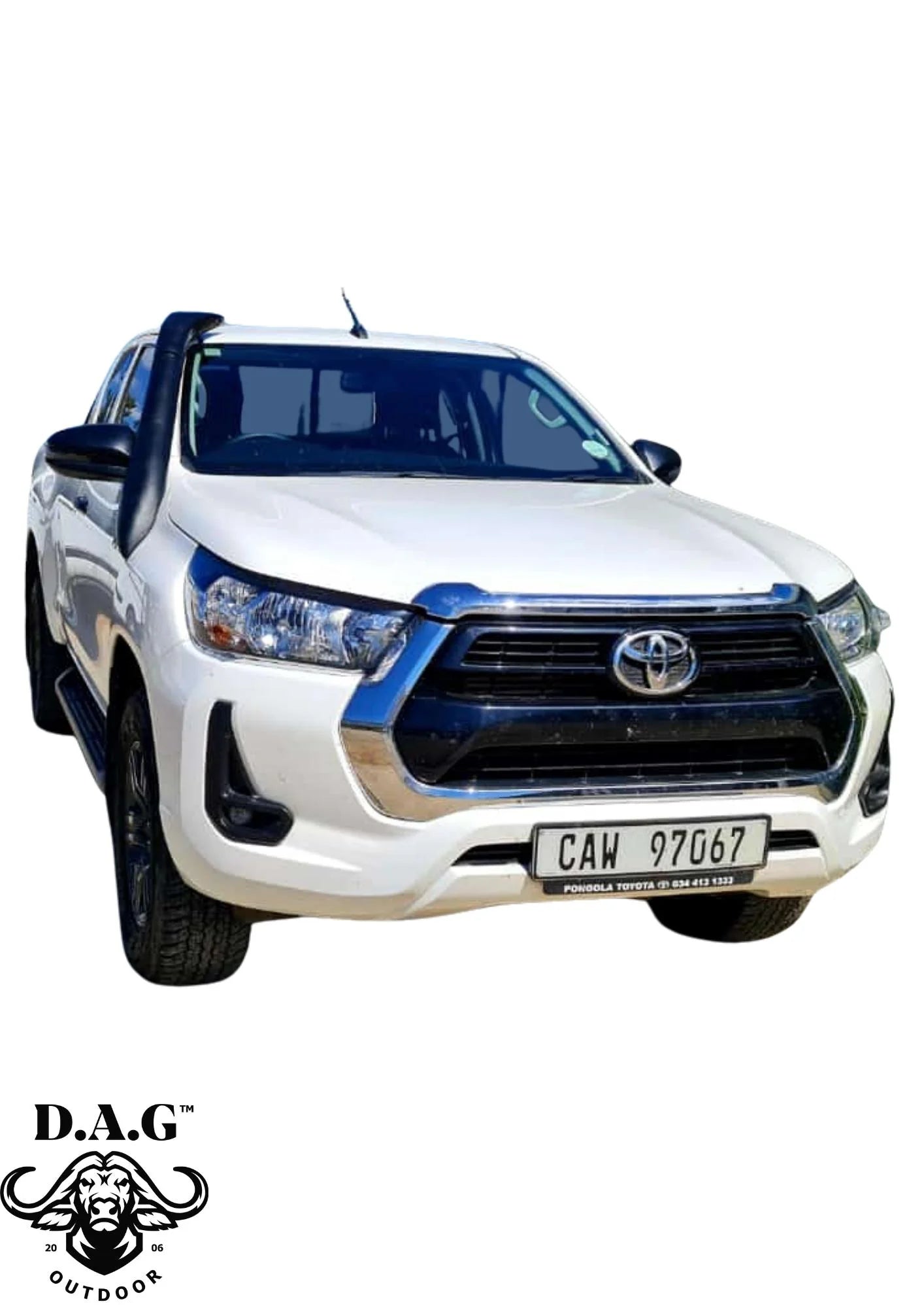 TOYOTA HILUX REVO WIDE BODY SLIMLINE SNORKEL