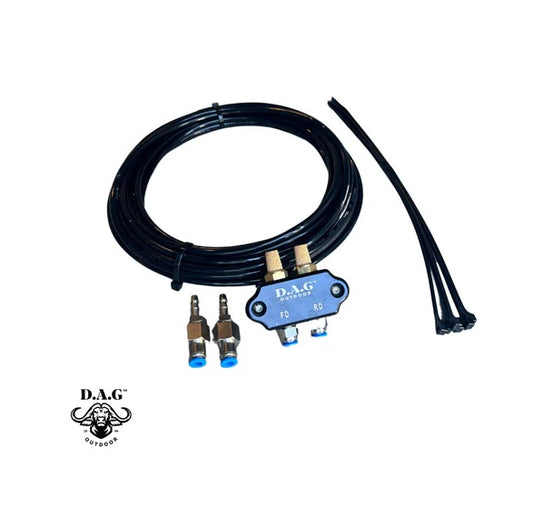 D.A.G TWO PORT UNIVERSAL DIFF BREATHER KIT