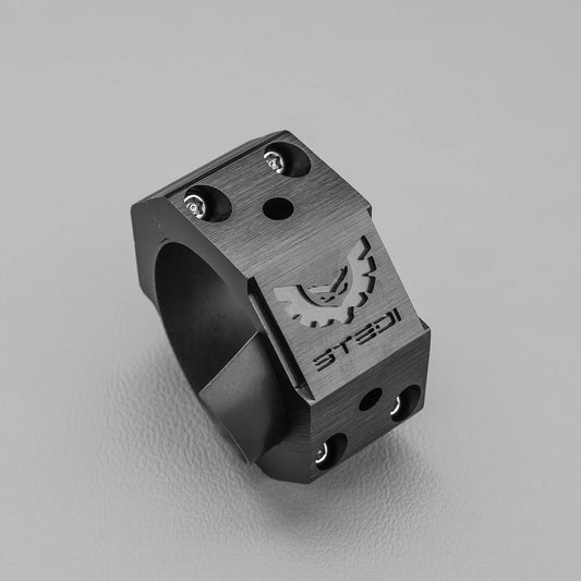 STEDI HEX BULL BAR TUBE MOUNTING BRACKETS 75mm-77mm