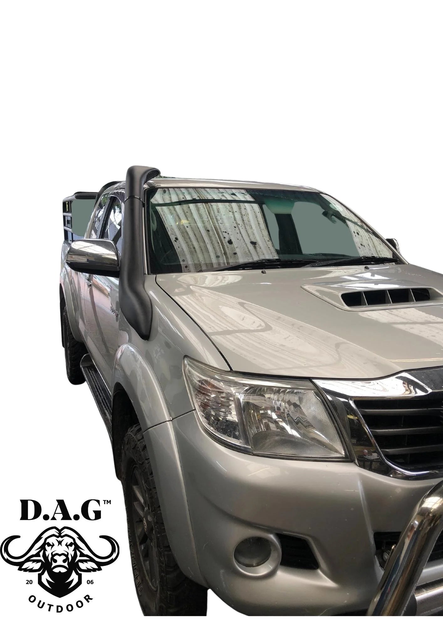 TOYOTA HILUX /FORTUNER VIGO 2005 - 2015 WIDE BODY SLIMLINE SNORKEL