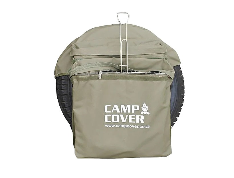 CAMP COVER WHEEL BIN SAFARI RIPSTOP